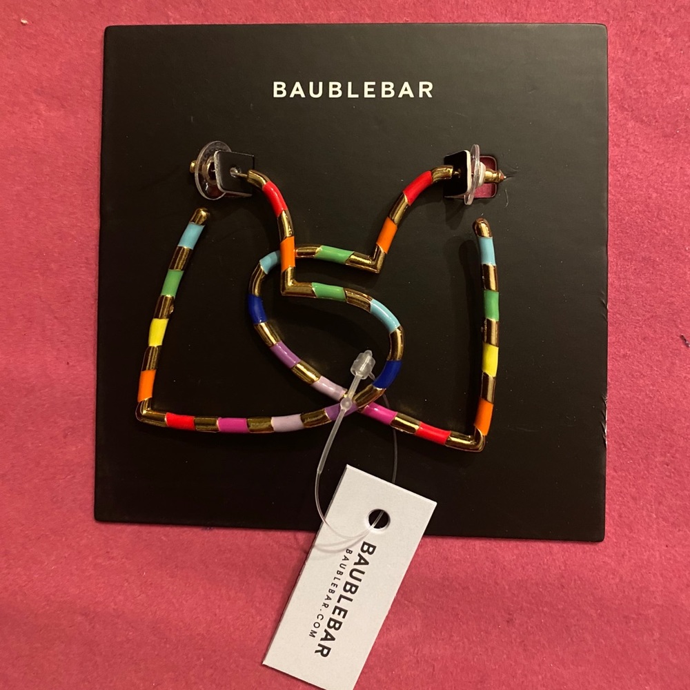 {Baublebar} Heart earrings
